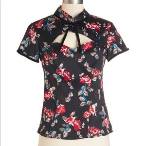 MODCLOTH HELL BUNNY BRAND TOP